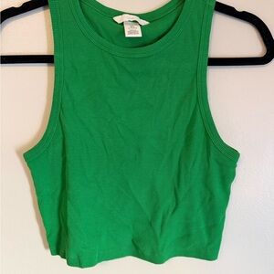 H&M Bright Green Crop Top